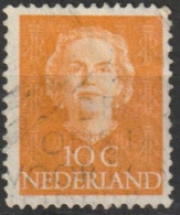 MiNr. 527 Niederlande       1949/1951, März. Freimarken: Königin Juliana. - Usados