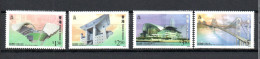 Hong Kong 1997 Satz 815/18 Brucke/Architekture Postfrisch - Used Stamps