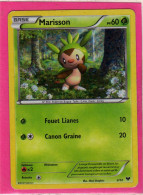 Carte Pokemon Francaise 2013 Mc Donald's 2/12 Marisson 60pv Holo Bon Etat - McDonald's