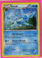 Carte Pokemon Francaise 2013 Mc Donald's 4/12 Givrali 90pv Holo Usagé - McDonald's