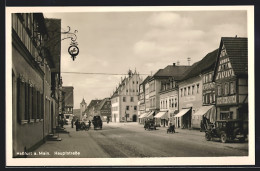 AK Hassfurt, Blick In Hauptstrasse  - Hassfurt