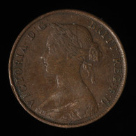  Grande-Bretagne / United Kingdom, Victoria, Half Penny, 1861, , Bronze, TTB (EF),
KM#748 - C. 1/2 Penny