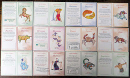 12 Calendriers De Poche 2001 Les 12 Signes Du Zodiaque Horoscope Astrologie Illustrateur D. FAIVRE Laboratoires Paul * - Small : 1991-00