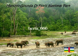 Central African Manovo-Gounda St. Floris National Park UNESCO New Postcard - Centraal-Afrikaanse Republiek