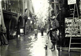 Reproduction CPA - 75 Paris - Inondations 1910 Rue De Bièvre - Paris 1900 - 46 - CPM - Carte Neuve - Voir Scans Recto-Ve - Non Classés