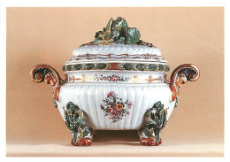 Art - Porcelaine - Musée De La Compagnie Des Indes De Lorient - Citadelle De Port-Louis - Terrine De Style Rococo, Porce - Objetos De Arte