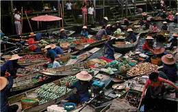 Thailande - Damnernsaduak Floating Market - Rajburi Province - Marché Sur L'eau - Légumes - Carte Neuve - CPM - Voir Sca - Tailandia