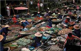 Thailande - Damnernsaduak Floating Market - Rajburi Province - Marché Sur L'eau - Légumes - Carte Neuve - CPM - Voir Sca - Thailand