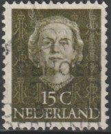 MiNr. 530 Niederlande       1949/1951, März. Freimarken: Königin Juliana. - Gebruikt