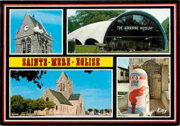 50 - Sainte Mère Eglise - Multivues - Flamme Postale - CPM - Voir Scans Recto-Verso - Sainte Mère Eglise