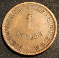 MOZAMBIQUE - 1 ESCUDO 1968 - KM 82 - Mosambik