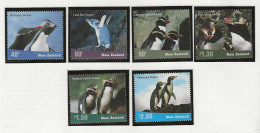 2001 MNH New Zealand Mi 1949-54 Postfris** - Ongebruikt