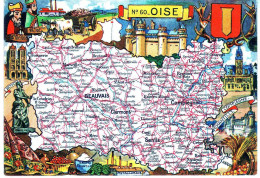 Carte Du Département De L'OISE - Cartes Géographiques