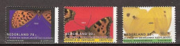 PAESI BASSI NETHERLANDS - 1993 - Boloria Euphrosyne Nymphalis Polychloros Pieris Brassicae - 3 Stamps MNH - MyRef:GV - Nuovi