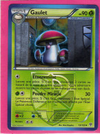 Carte Pokemon Francaise 2013 Noir Et Blanc Tempete Plasma 13/135 Gaulet 90pv Bon Etat - Schwarze Und Weiße