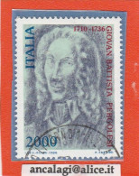 USATI ITALIA 1986 - Ref.0537B" GIOVAN BATTISTA PERGOLESI" 1 Val. - - 1981-90: Oblitérés