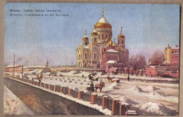 CPA RUSSIE - MOSCOU - Cathédrale Du Saint-Sauveur - TB PLAN DESSIN ILLUSTRATION - TUCK'S POST CARD - Russland