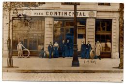 Les Brotteaux. Devanture Magasin De Pneu Continental. Carte Photo Animée - Lyon 6