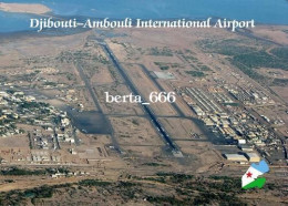 Djibouti Ambouli International Airport Aerial View New Postcard - Djibouti