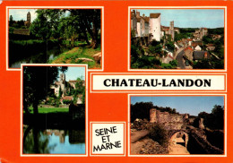 N°617 Z -cpsm Chateau Landon -multivues- - Chateau Landon