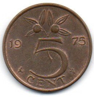 5 Cents 1975 - 1948-1980: Juliana