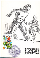 Tarjeta Commemorativa De Exposicion Filatelica Inserso De 1981 - Briefe U. Dokumente