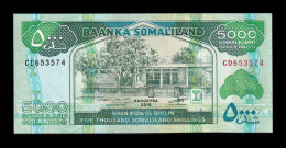 Somalilandia 5000 Shillings 2016 Pick 21d Sc Unc - Somalië