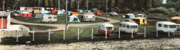 Bray Sur Seine * Caravanes Caravaning , Terrain De Camping * Thème Caravane Automobiles Anciennes - Bray Sur Seine