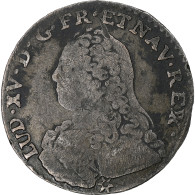 France, Louis XV, 1/10 Écu Aux Branches D'olivier, 1740, Toulouse, Argent, TB+ - 1715-1774 Luigi XV Il Beneamato