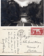 TIVOLI - VILLA D'ESTE - PESCHIERE - CARTOLINA FOTOGRAFICA FP SPEDITA NEL 1938 AFFRANCATA VII° CENTENARIO ANTONIANO - Tivoli