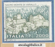 USATI ITALIA 1986 - Ref.0544B "SACRO MONTE DI VARALLO" 1 Val. - - 1981-90: Oblitérés