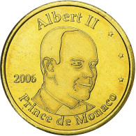 Monaco, 20 Euro Cent, Unofficial Private Coin, 2006, Laiton, SPL+ - Essais Privés / Non-officiels