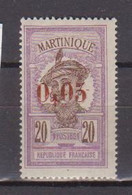 MARTINIQUE             N°  YVERT 106 NEUF AVEC CHARNIERES    ( CHARN  03/18 ) - Neufs