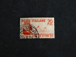 ITALIE ITALIA YT 548 OBLITERE - 13e FOIRE DU LEVANT A BARI - 1946-60: Gebraucht