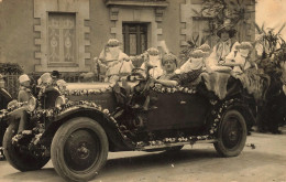 Le Pellerin * RARE Carte Photo ! * Fête Des Fleurs Du 20 Mai 1928 * Char Automobile Ancienne - Other & Unclassified