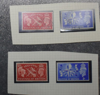 GB STAMPS 1949  King George VI  Festival Of Britain MNH  & Used  P5   ~~L@@K~~ - Ungebraucht