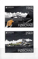 FEROE ISLANDS /FAROE /FÄRÖER /FØROYAR /FÉROÉ  -EUROPA 2022-"STORIES  And MYTHS".- SERIE De 2 V. AUTO-ADHESIVOS -TIPO C - 2022