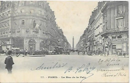CPA Paris La Rue De La Paix - Arrondissement: 02