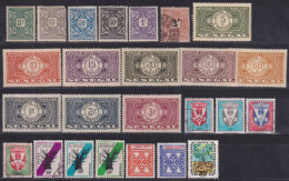 F-EX48991 SENEGAL FRANCE COLONIES 1915-60 POSTAGE DUE TIMBRE TAXE STAMPS LOT.  - Neufs