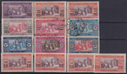 F-EX49204 SENEGAL FRANCE COLONIES 1922-27 STAMPS LOT OVERPRINT.  - Used Stamps