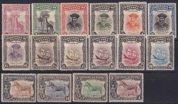 F-EX49368 NYASSA PORTUGAL COLONIES 1921-23 VASCO DA GAMA SHIP DISCOVERY GIRAFE.  - Nyasaland