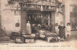 Angers * Au Jardin De L'Anjou R. LELU Gibiers Volailles Beurre Oeufs 44 Rue Pocquet De Livonnières Face Place Halles - Angers