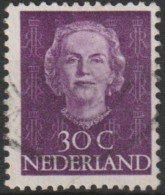 MiNr. 533 Niederlande       1949/1951, März. Freimarken: Königin Juliana. - Gebraucht