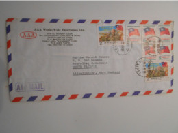 Taiwan , Lettre De Tapei 1981 Pour Noumea - Cartas & Documentos