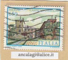 USATI ITALIA 1986 - Ref.0548E "VILLE ITALIANE" 1 Val. - - 1981-90: Usati
