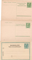 AUSTRIA- 3interi Postali Nuovi Come Da Foto- - Cartes-lettres