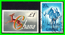 GHANA  ( AFRICA )  SELLOS TEMATICA FAUNA - Ghana (1957-...)