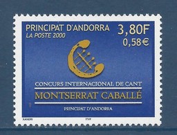 Andorre Français - YT N° 527 ** - Neuf Sans Charnière - 2000 - Nuovi