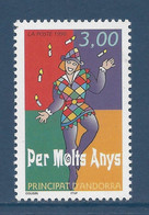 Andorre Français - YT N° 497 ** - Neuf Sans Charnière - 1998 - Ungebraucht