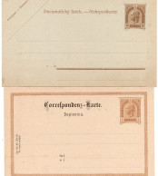 AUSTRIA- 2 Interi Postali Come Da Foto - Carte-Lettere